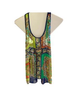 Soprano Boutique Cross Tank Top